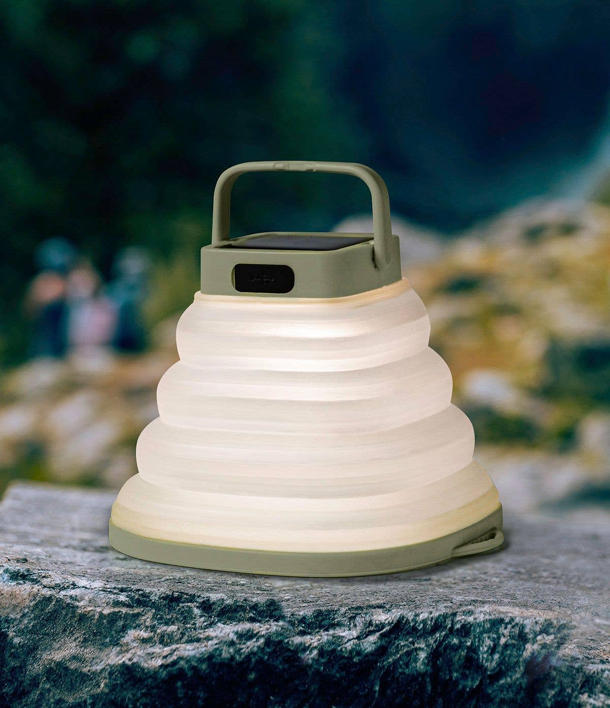 Bunk House Aurora Rechargeable and Collapsible Lantern Asst