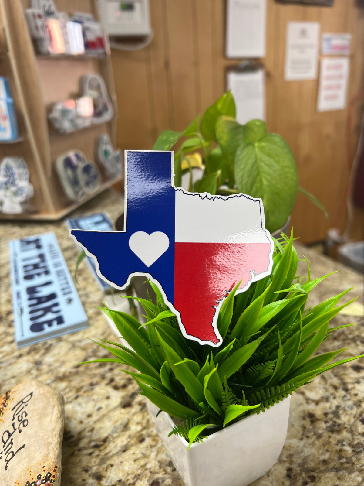 Heart Texas Sticker