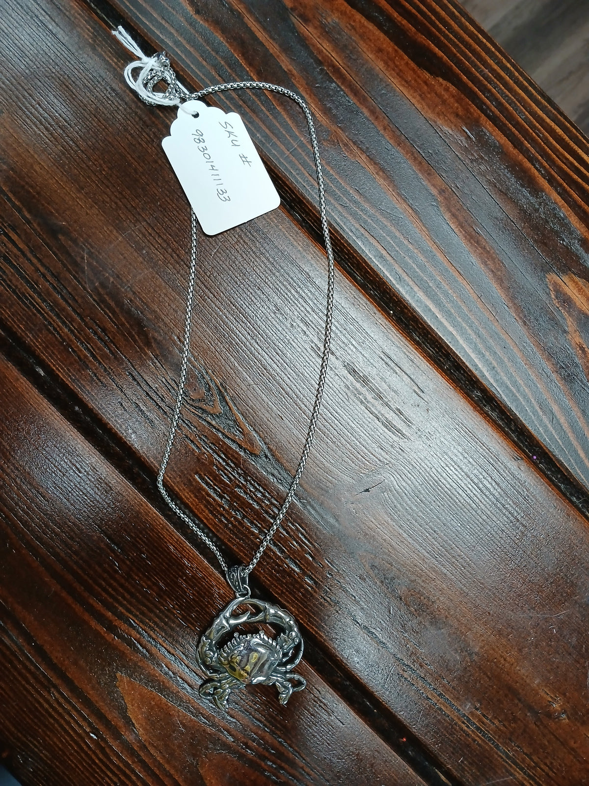 Crab Necklace