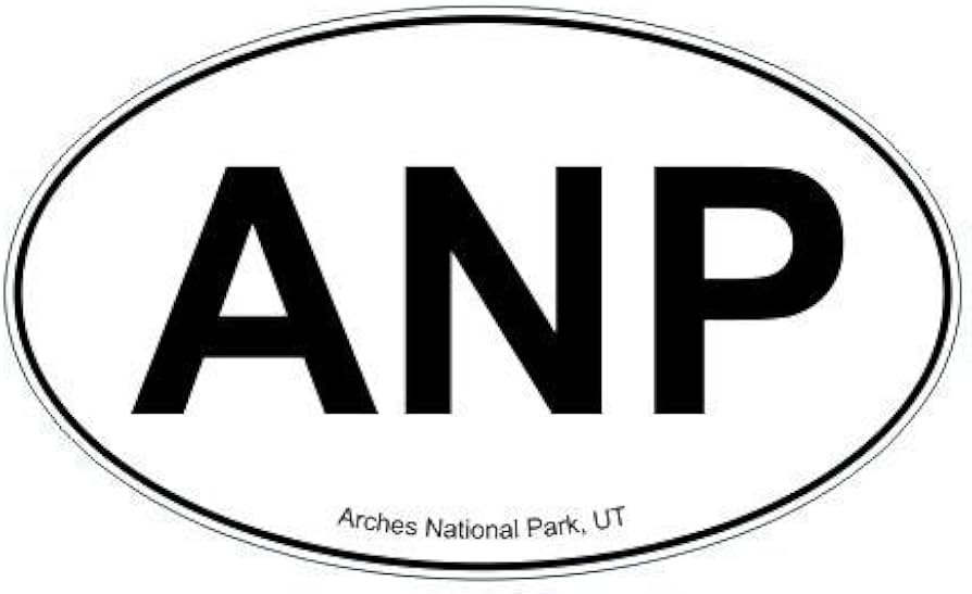 ANP Oval Sticker