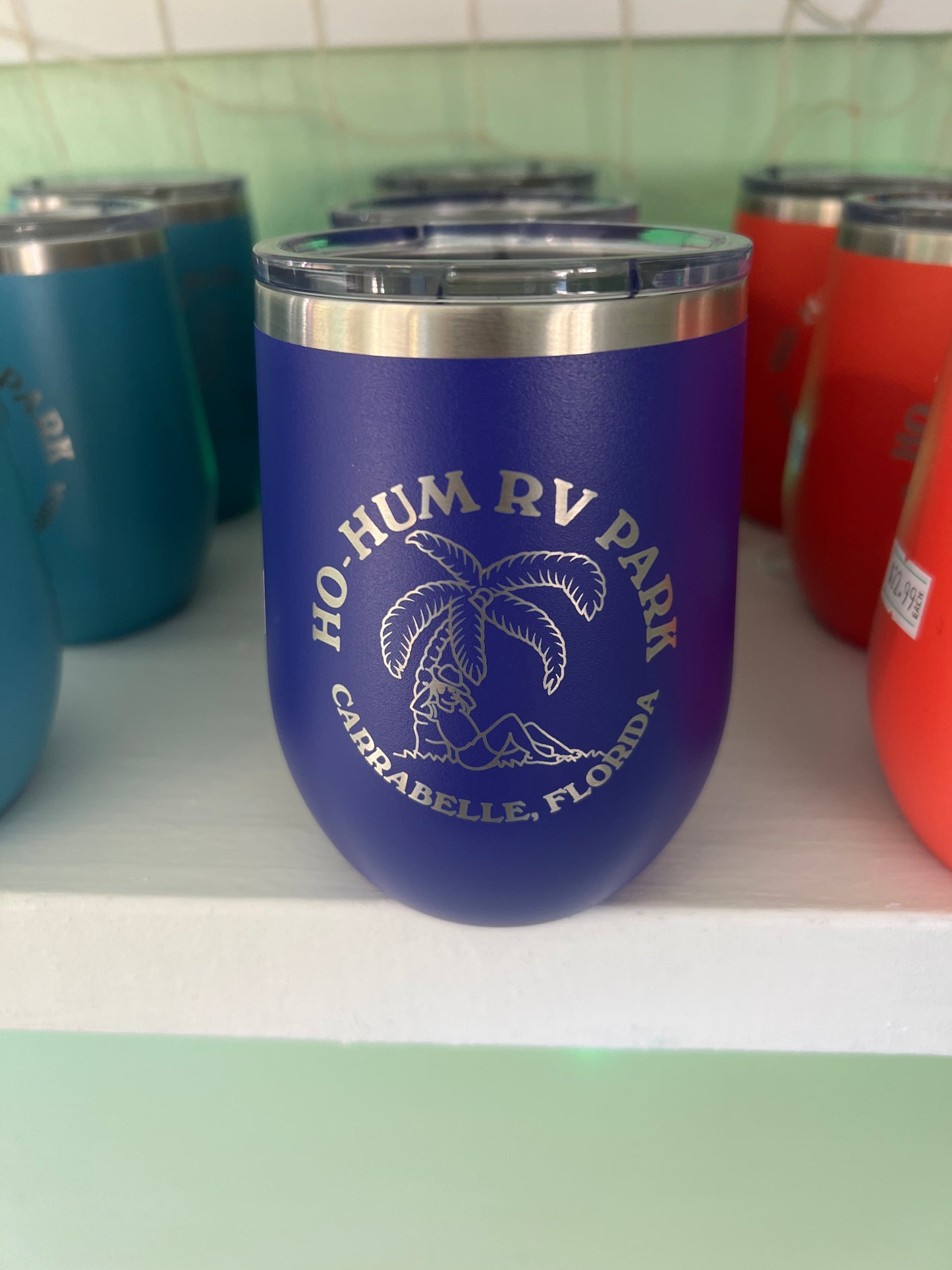 Ho-Hum Logo Wine Tumbler