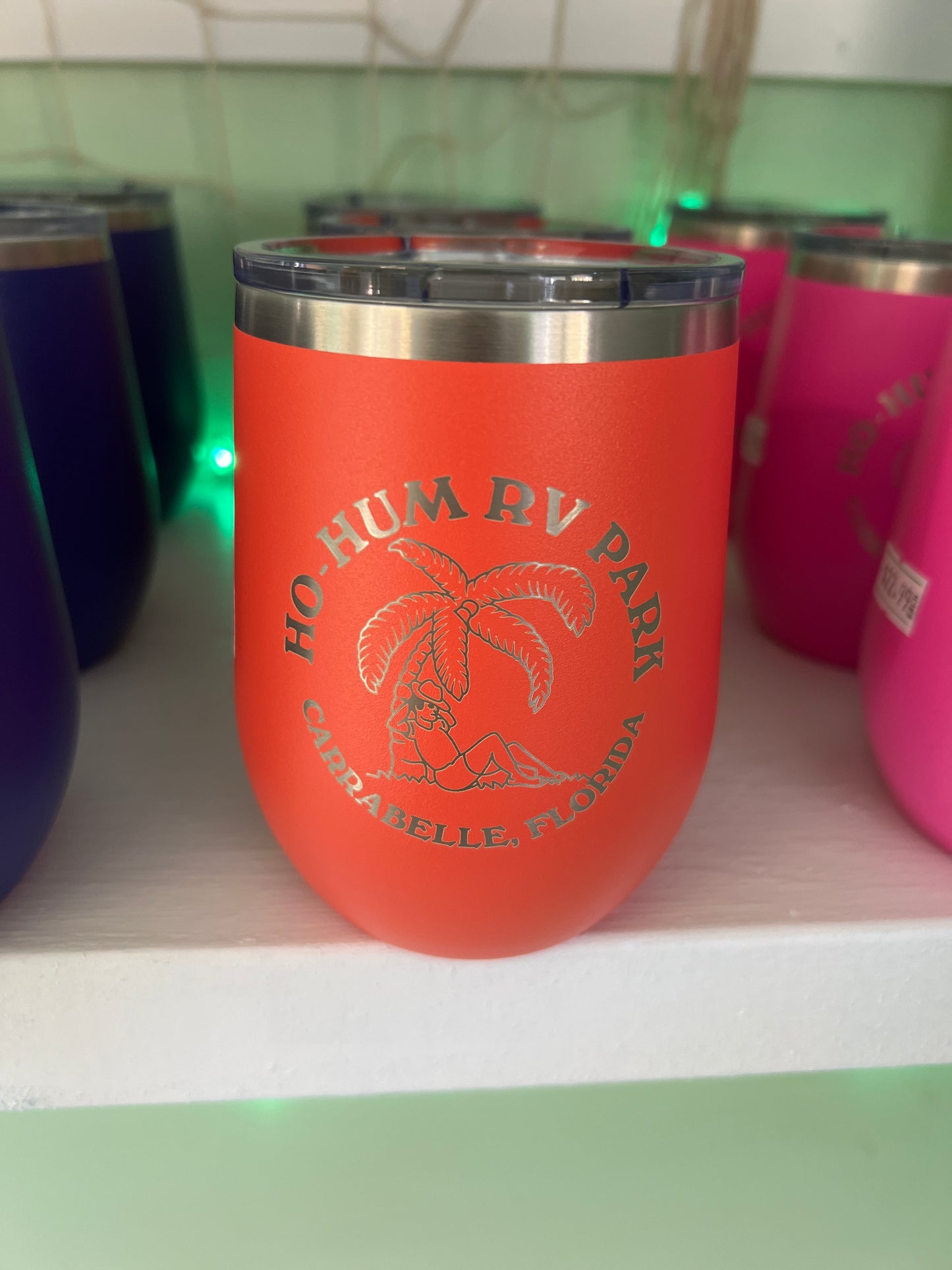 Ho-Hum Logo Wine Tumbler