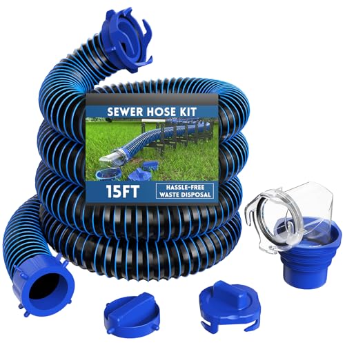 Dumpman 15' RV Sewer Hose