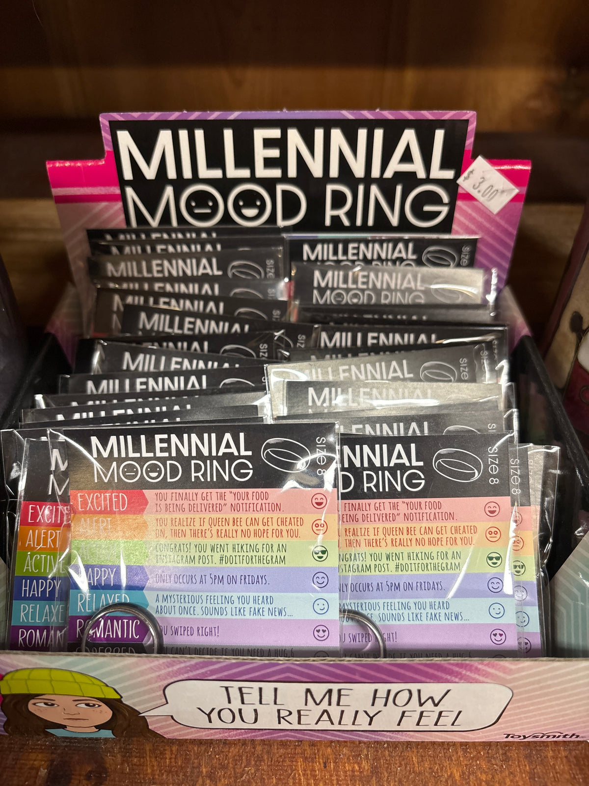 Millennial mood ring