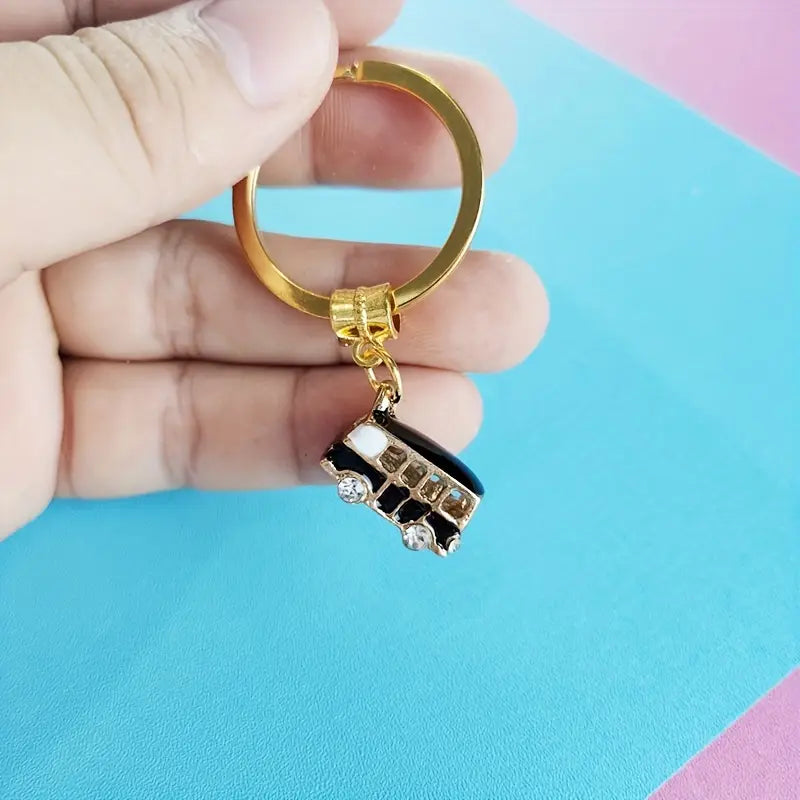 Retro Camper Van Keychain