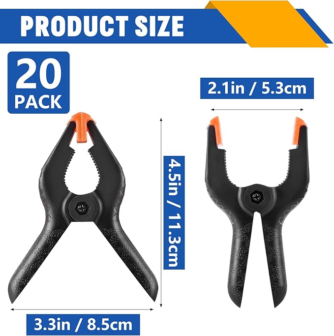 3" Spring Clamps