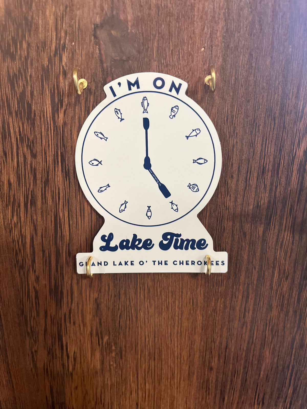 I'm On Lake Time Grand Lake Sticker