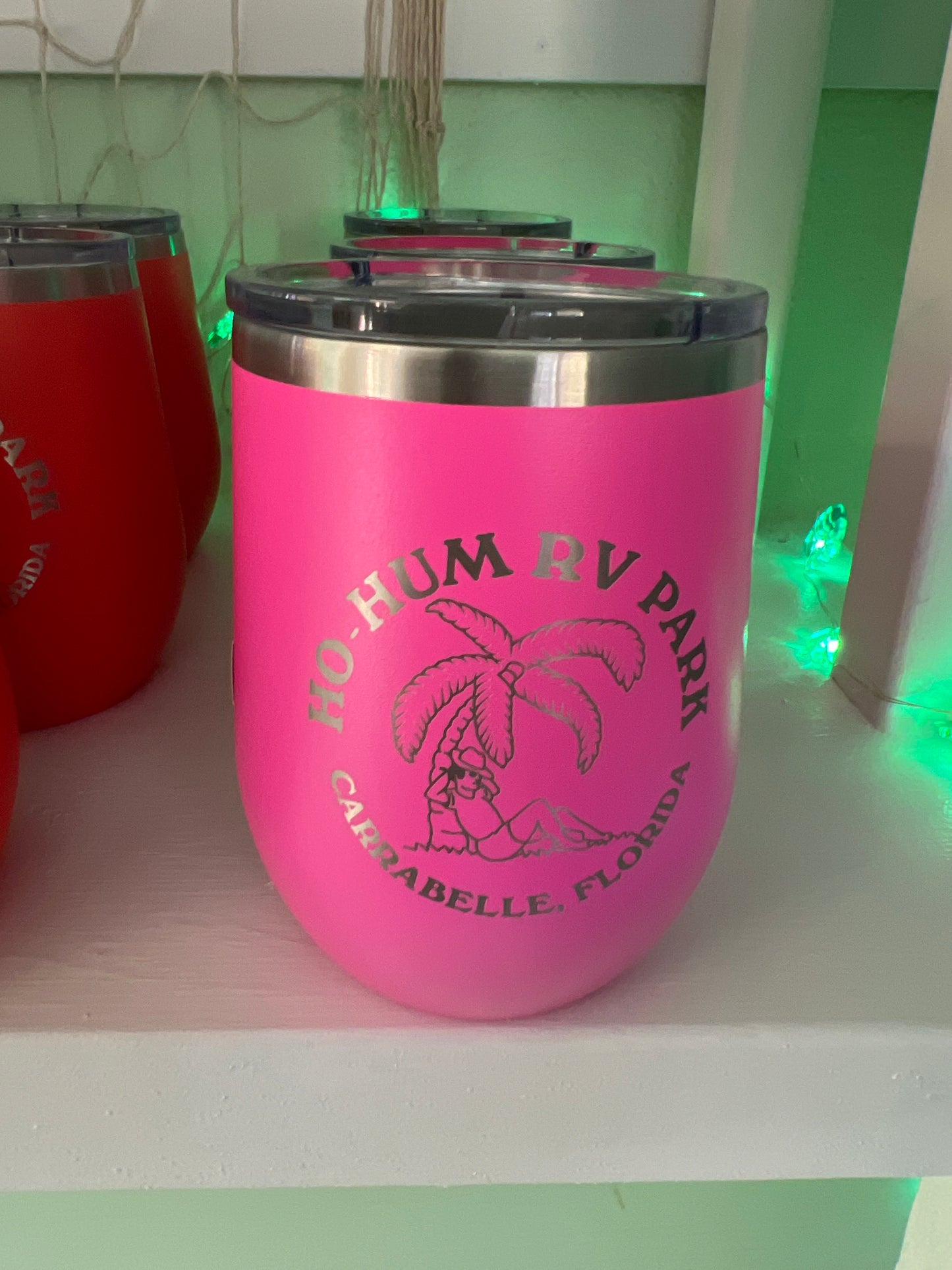 Ho-Hum Logo Wine Tumbler