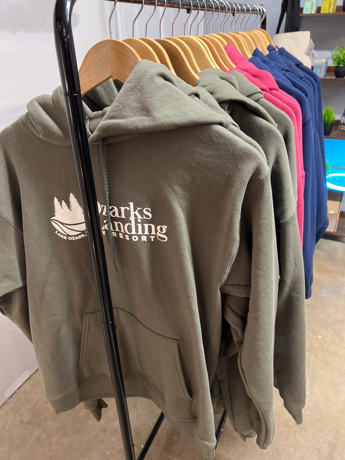 Ozarks Landing Logo Hoodie