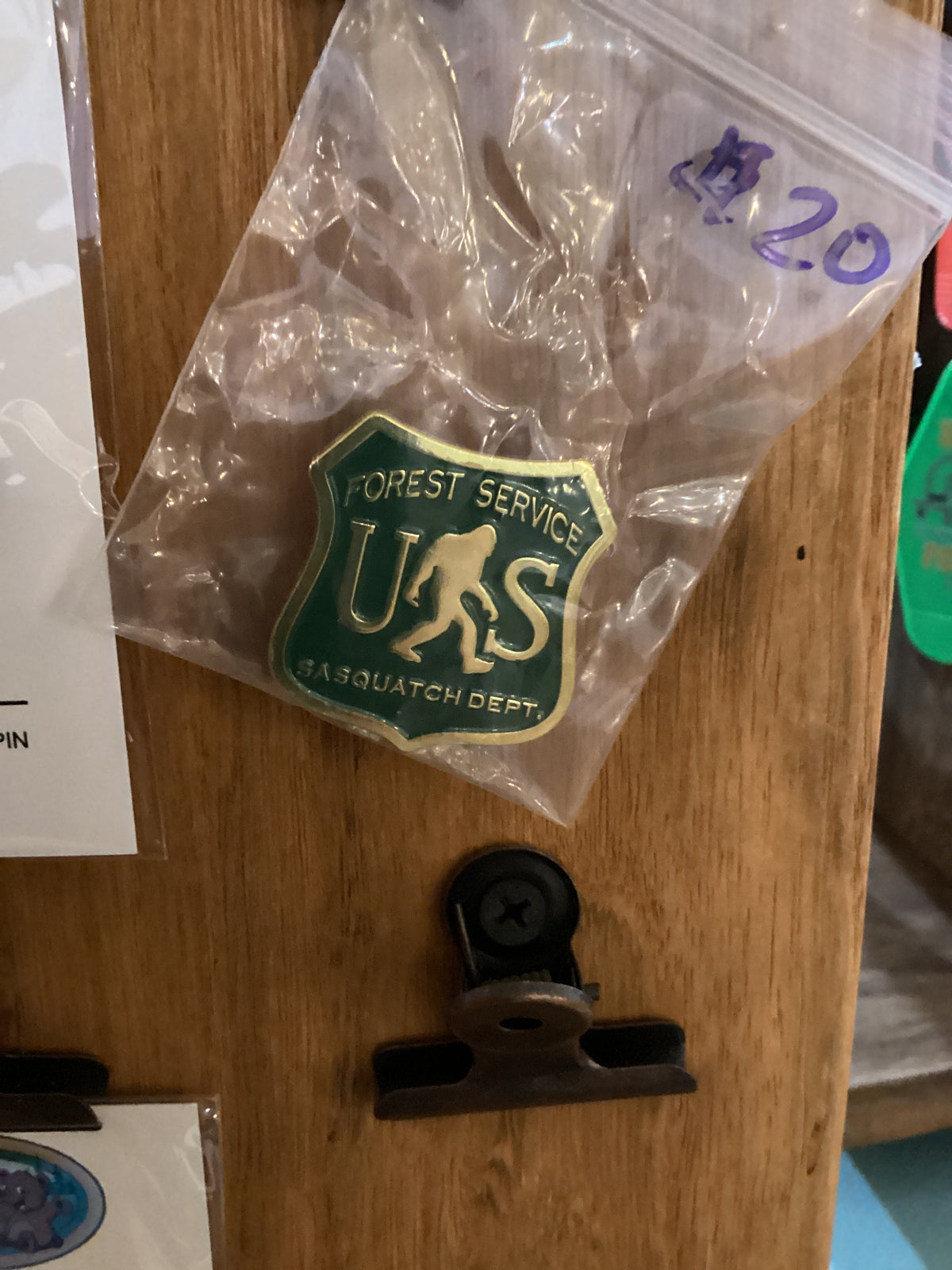 Sasquatch Pin