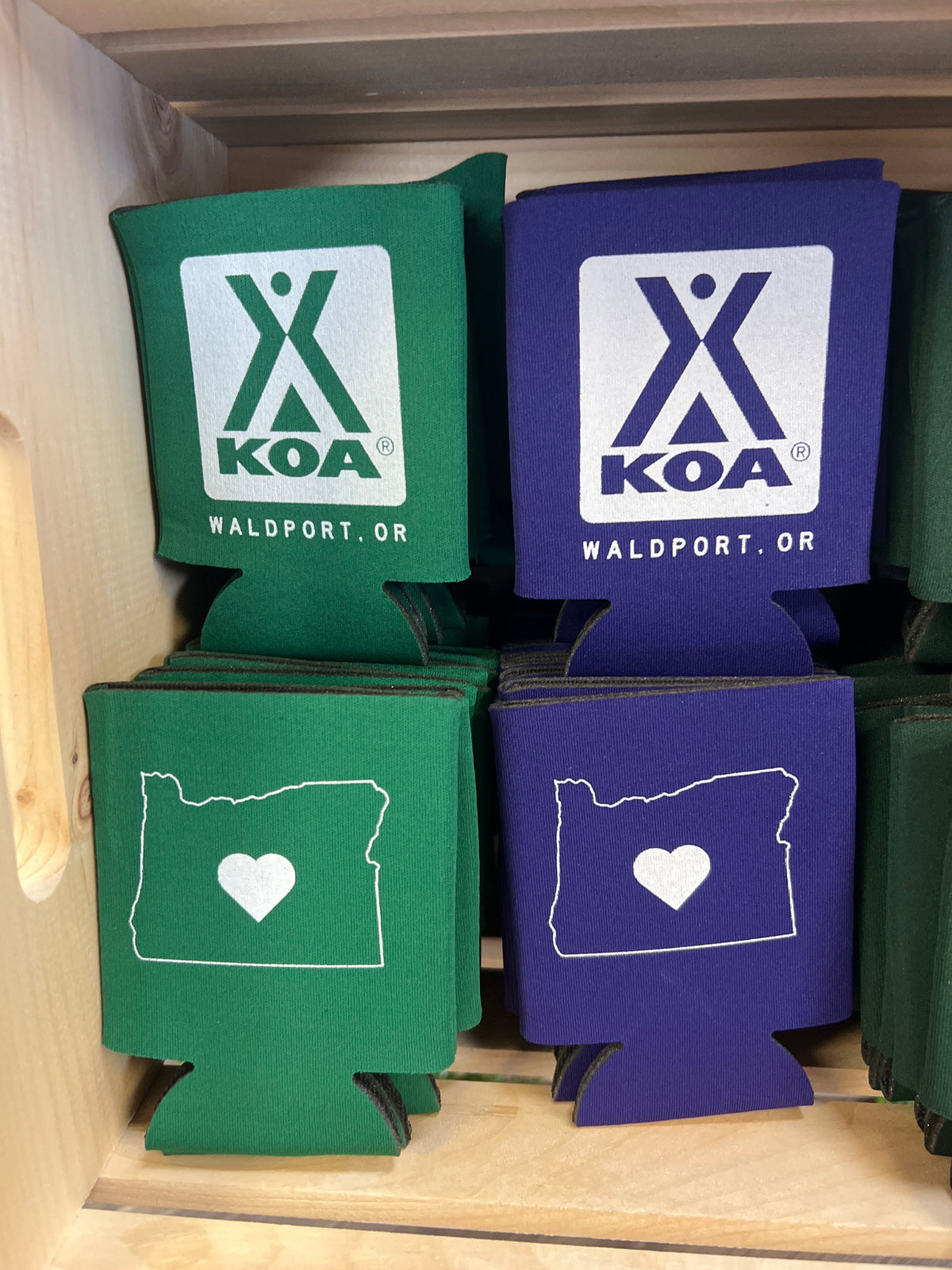 Heart Oregon Coozie