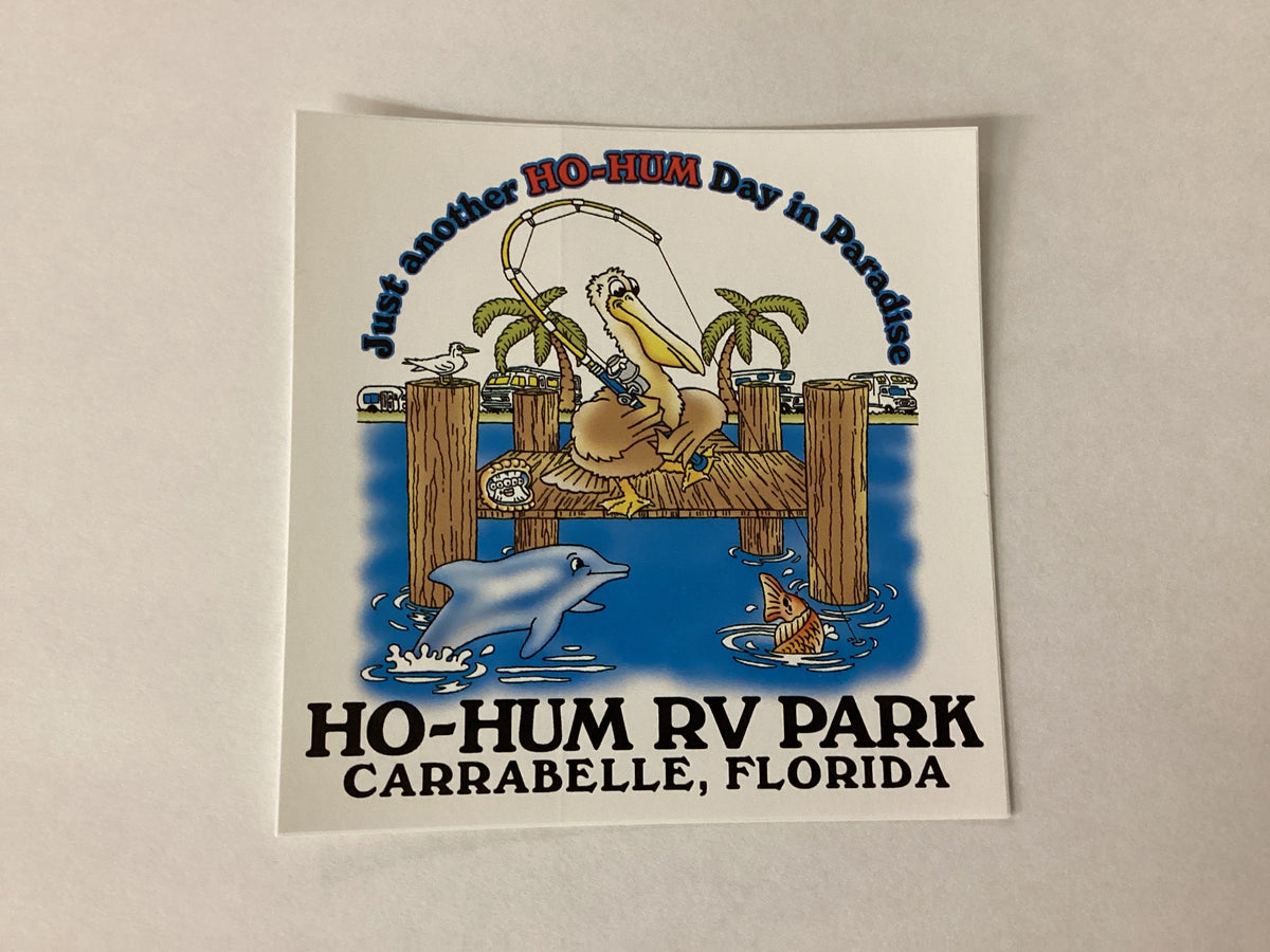 Ho-Hum Logo Sticker