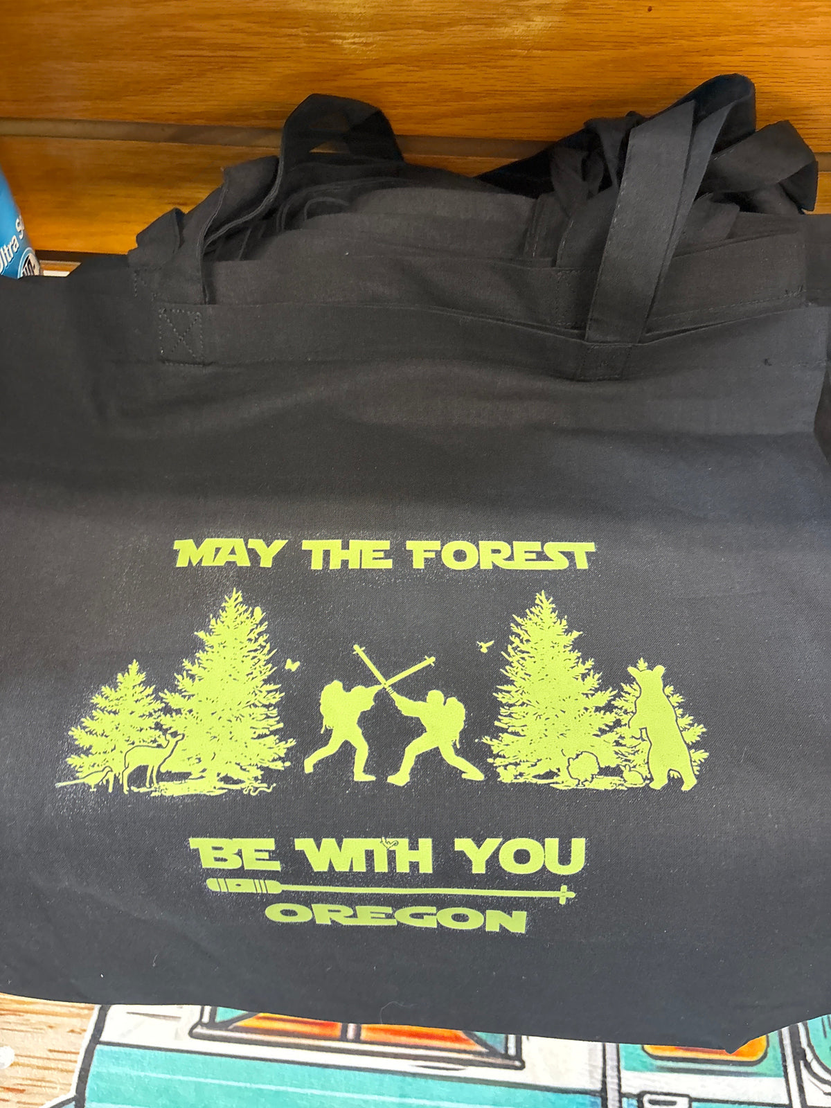 May the Forest Be With You Tote Bag