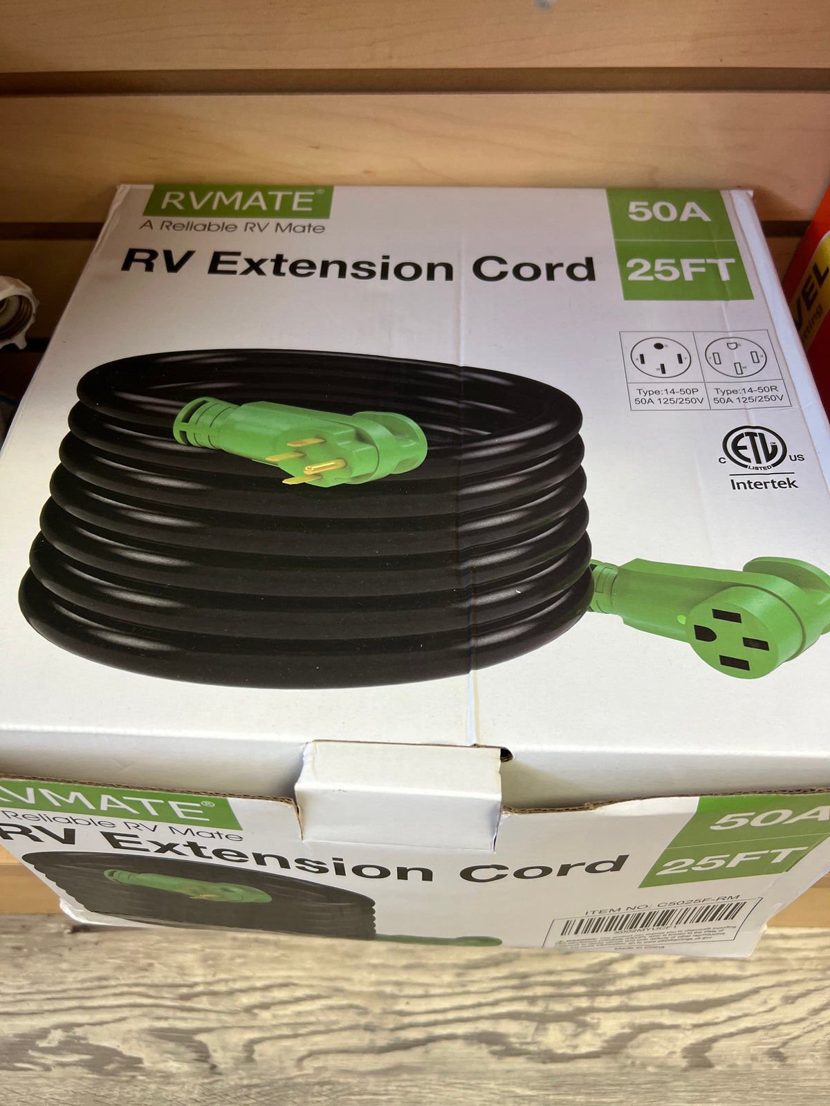 25' 50 Amp RV Extension Cord