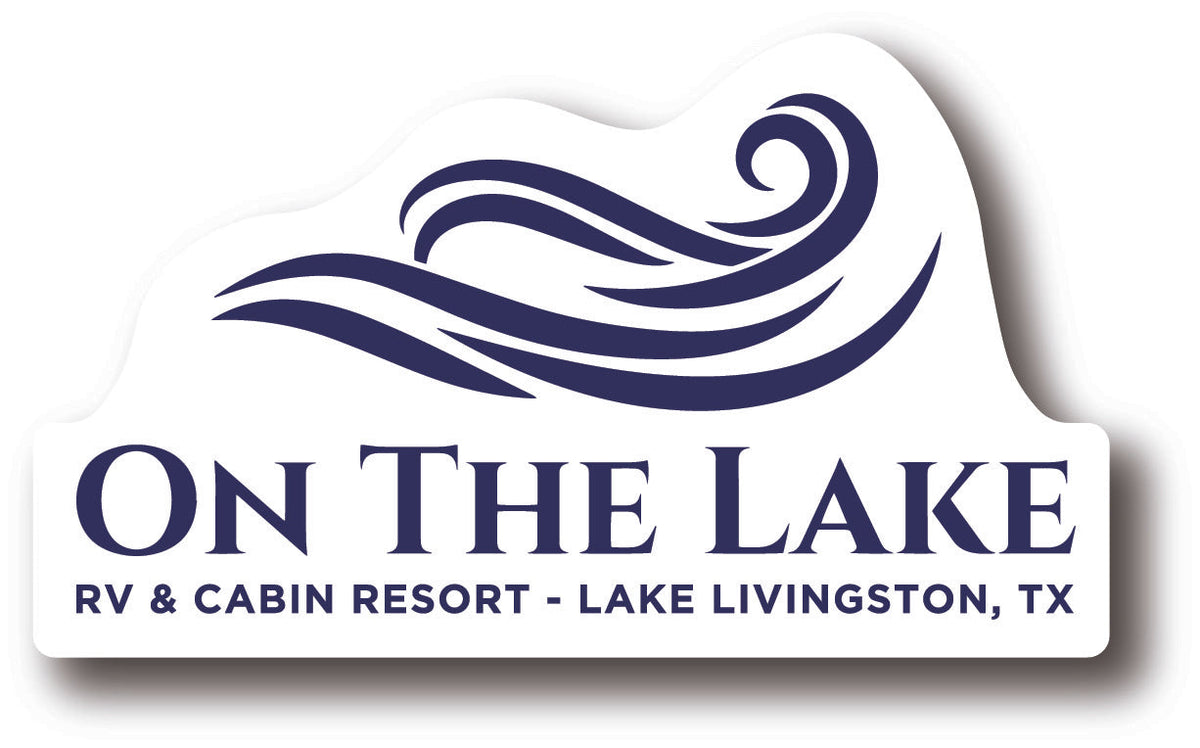 On the Lake Logo Sticker