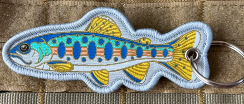 Woven Fish Keychain
