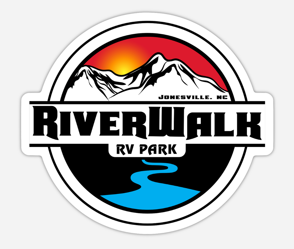 Riverwalk Logo Magnet