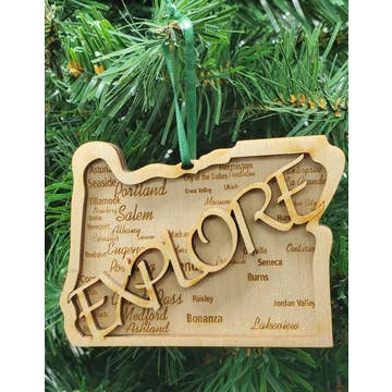 Explore Oregon Ornament