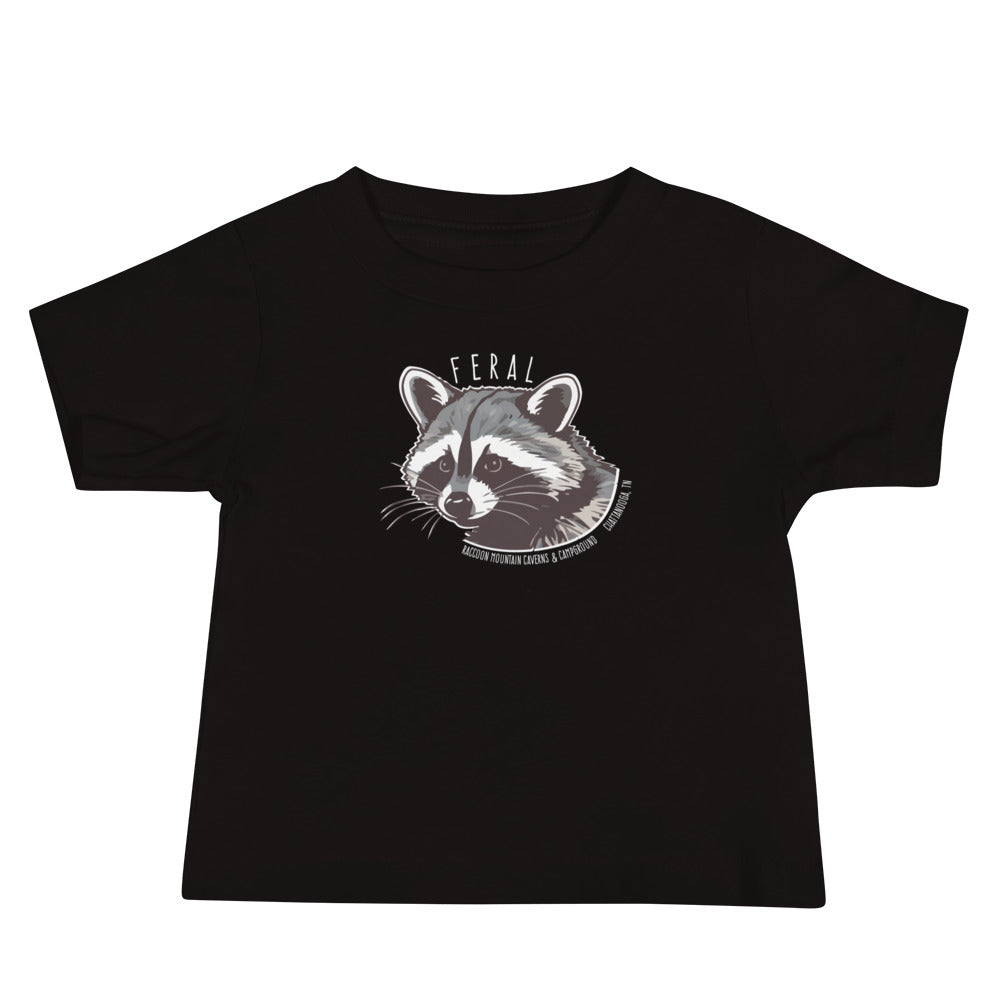 Feral Raccoon Mountain Baby T-Shirt
