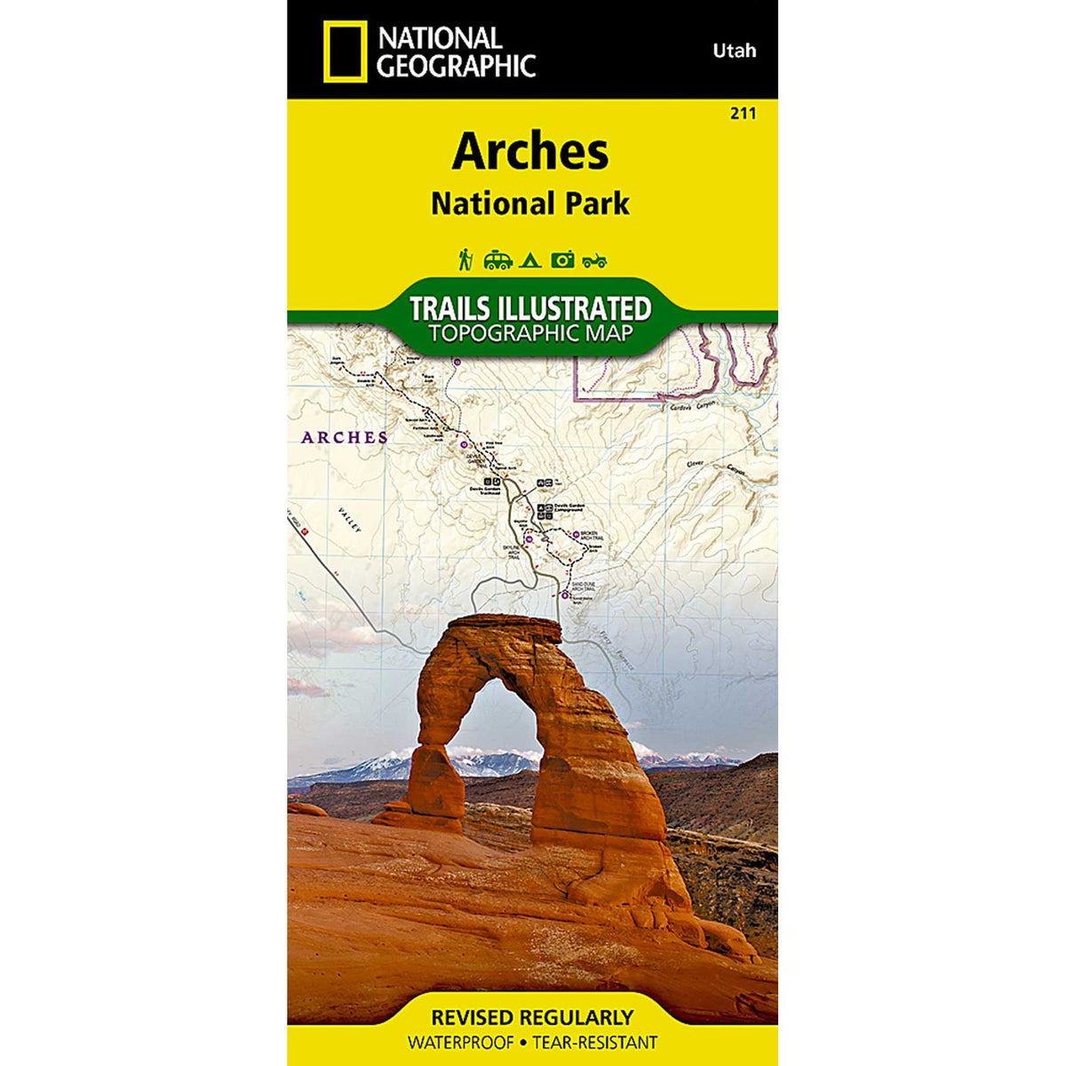 Arches National Park Map