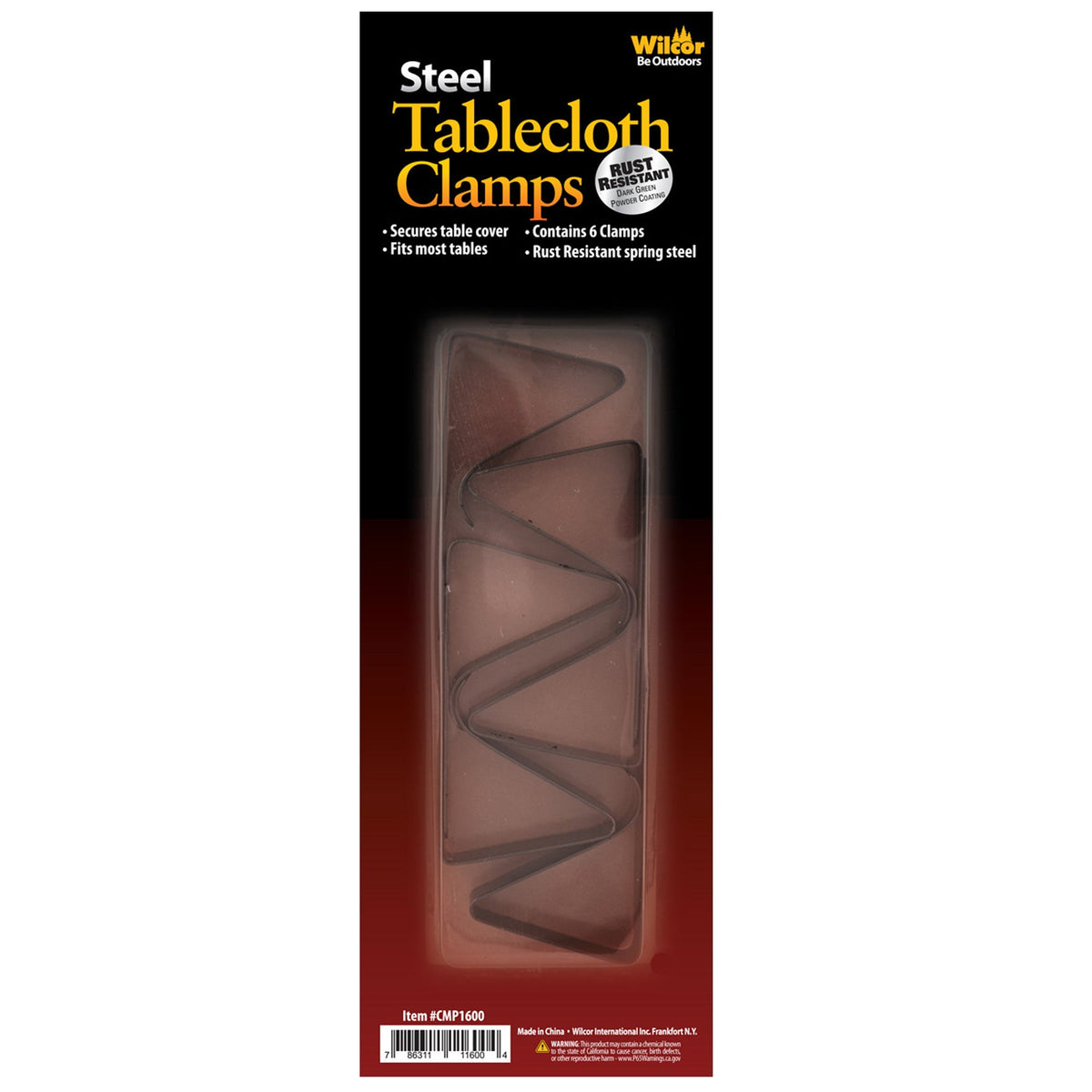 Tablecloth Clamps 6 Pack