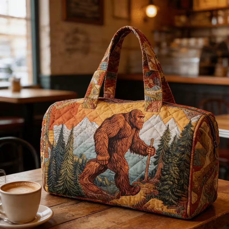 Sasquatch Quilted Duffel Bag