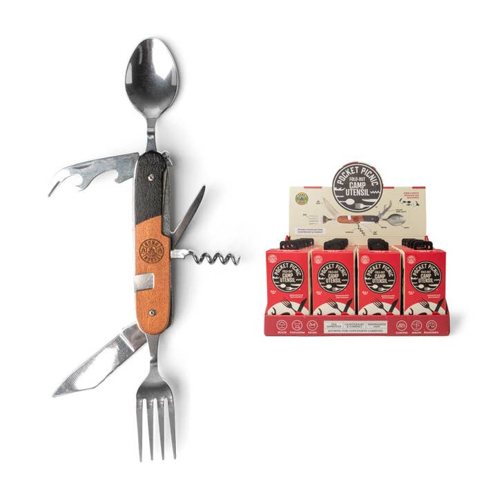Bunk House Fold Out Camping Cutlery Tool