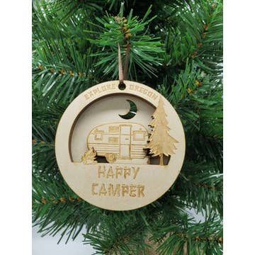 Happy Camper Ornament