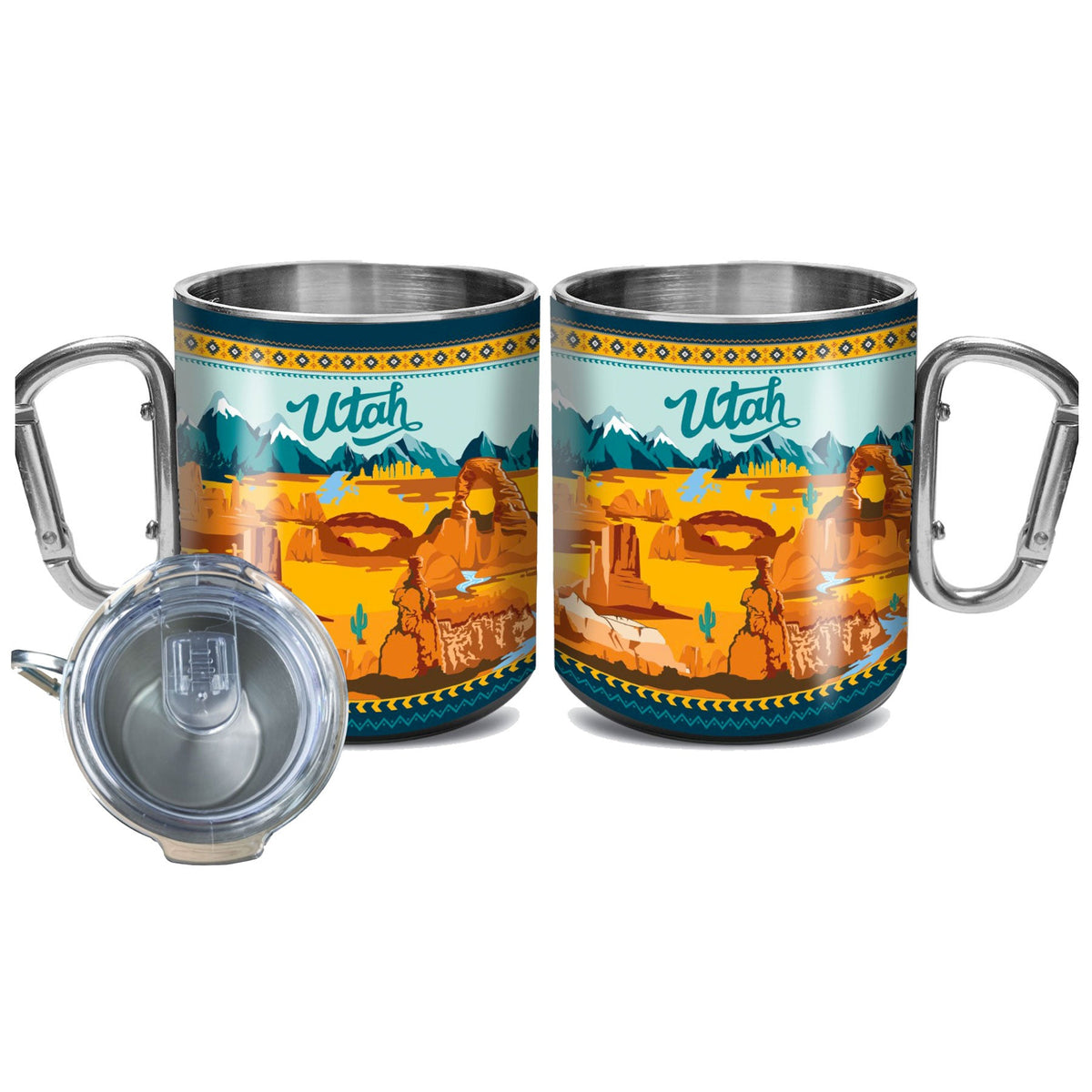 Utah Carabiner Mug