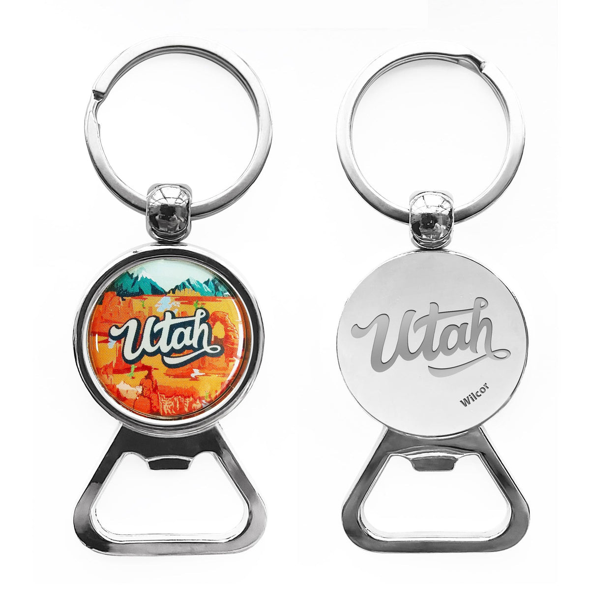 Utah Keychain Bottle Opener