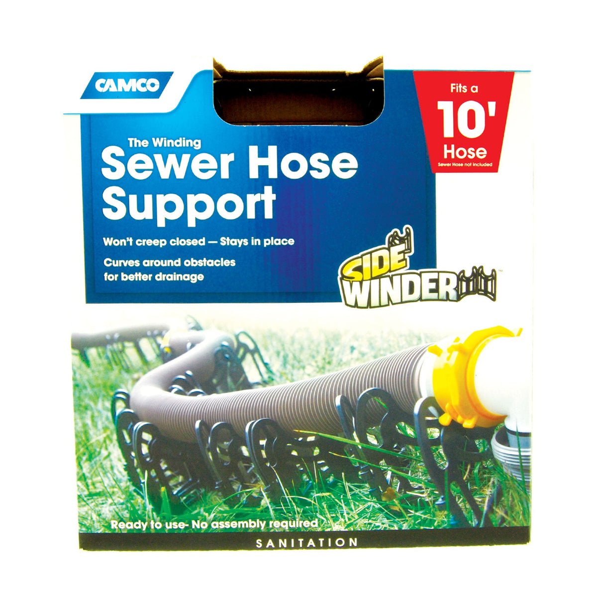 Camco Sidewinder Hose Support 10'