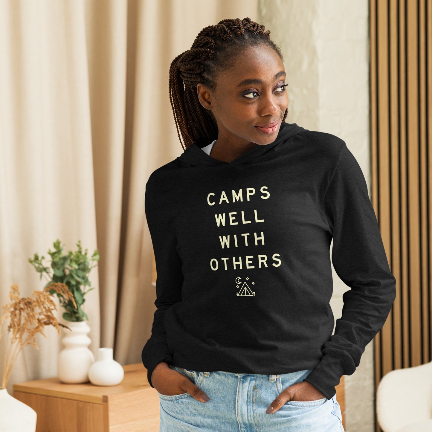 Camps Well With Others Hooded Long Sleeve
