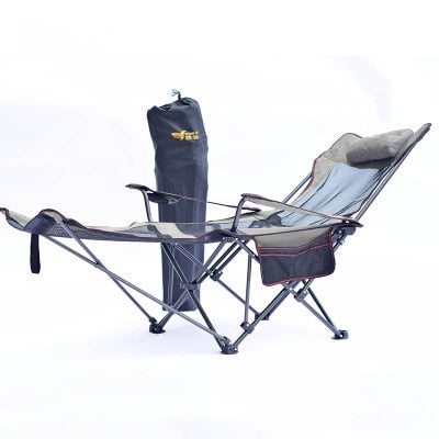 outdoor furniture chair foldable stool folding stool sillas camping foldable chair muebles Folding Camping Chair with Footrest