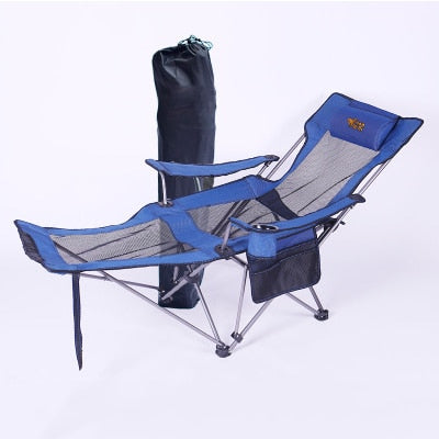 outdoor furniture chair foldable stool folding stool sillas camping foldable chair muebles Folding Camping Chair with Footrest