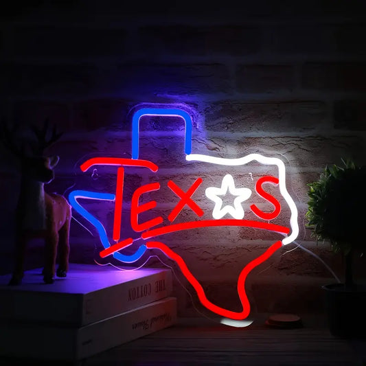 Texas Neon Sign