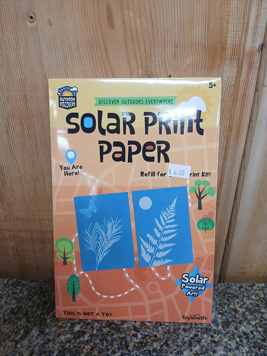 Solar Print Paper
