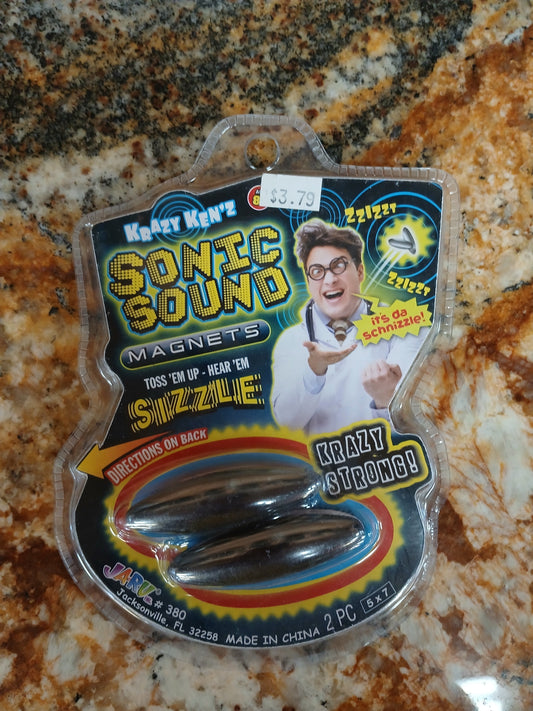 Sonic Sizzlers Sizzling Toy Magnets