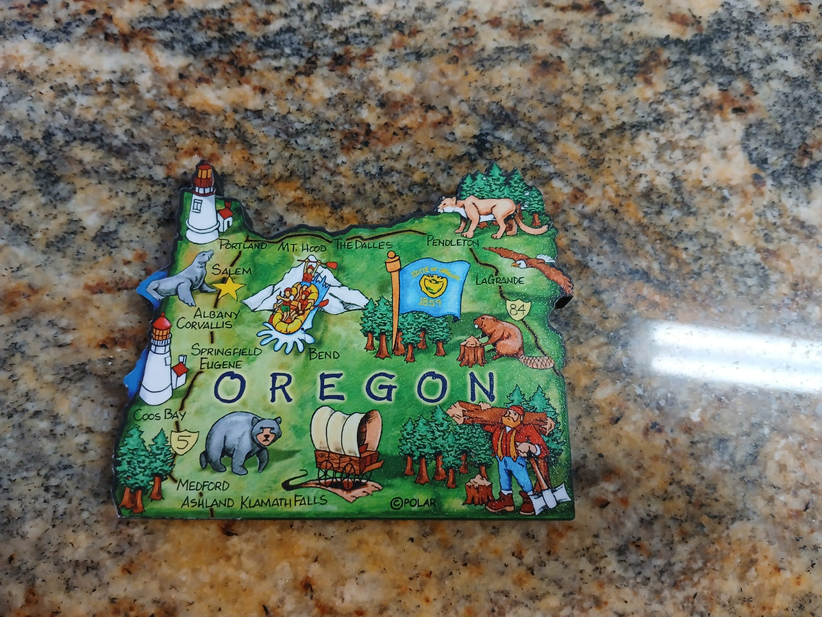 State Collage Magnet