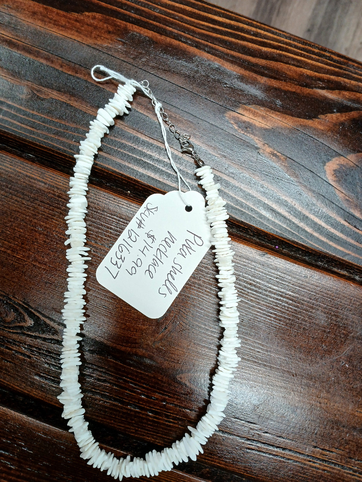 Large Puka Shell Necklace