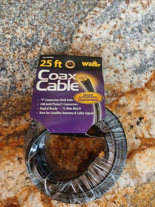 25' Coax Cable