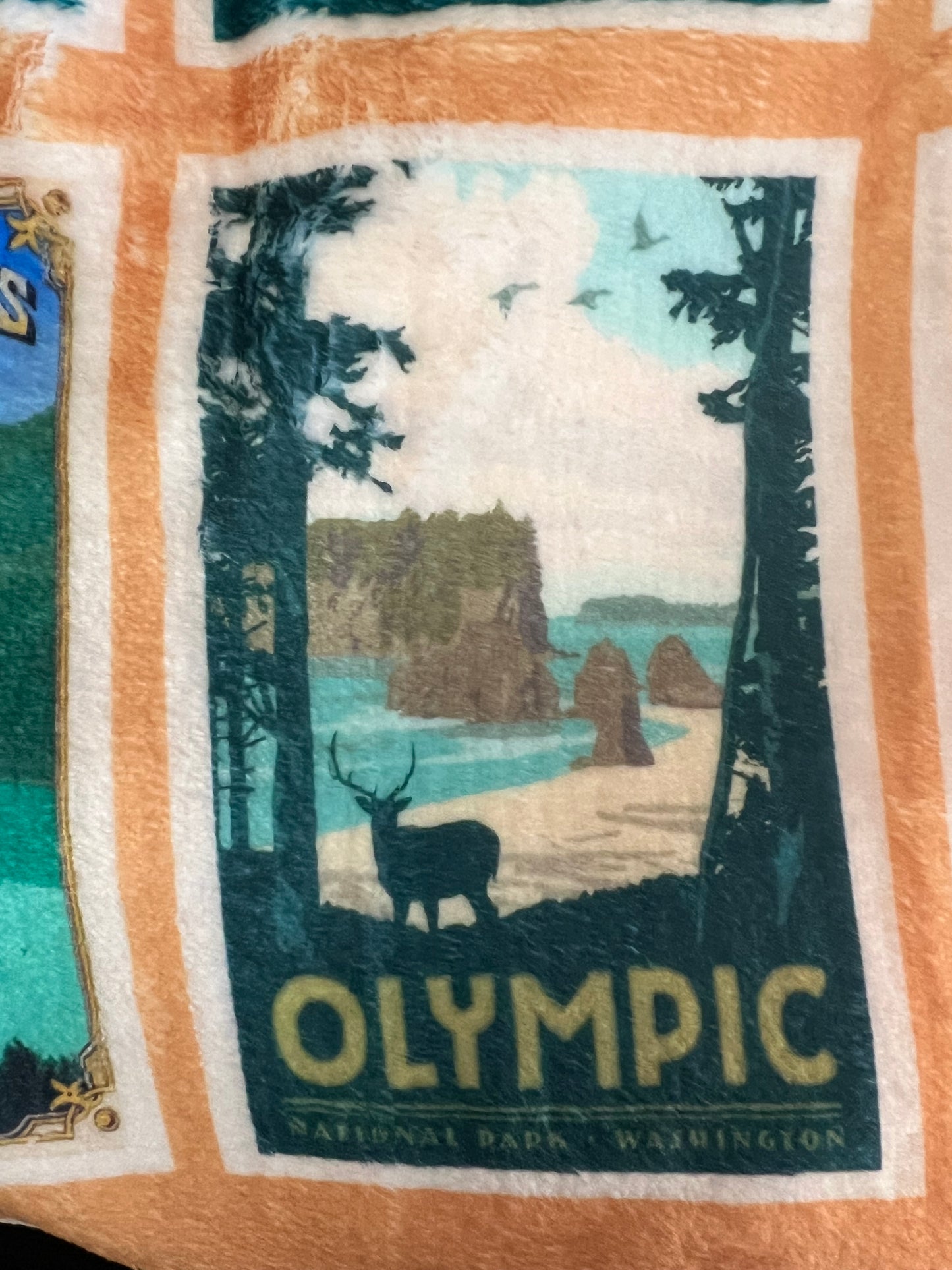 National Parks Fleece Blanket