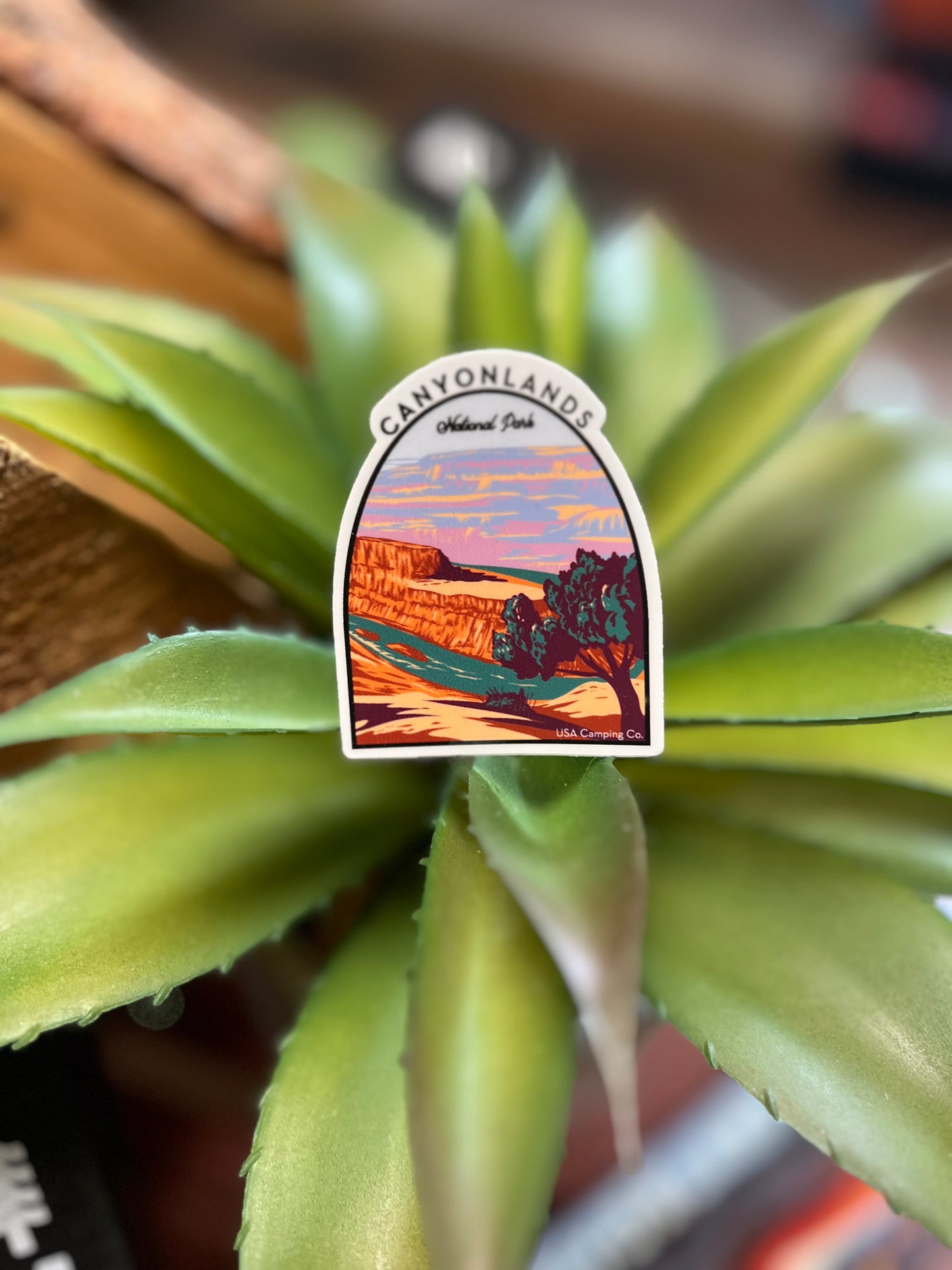 Canyonlands National Park Badge Sticker