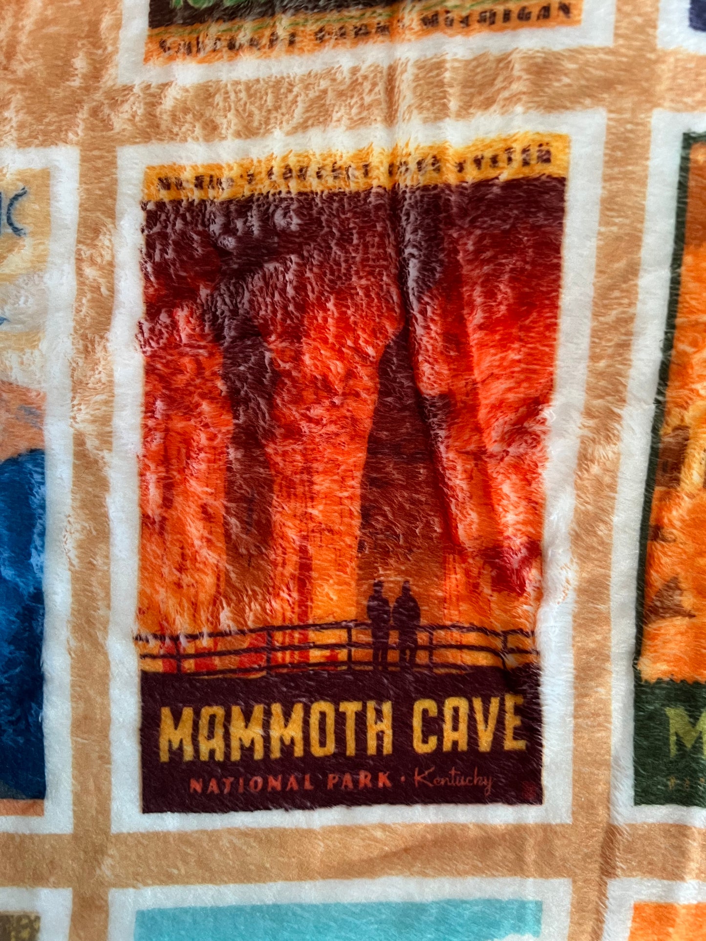 National Parks Fleece Blanket