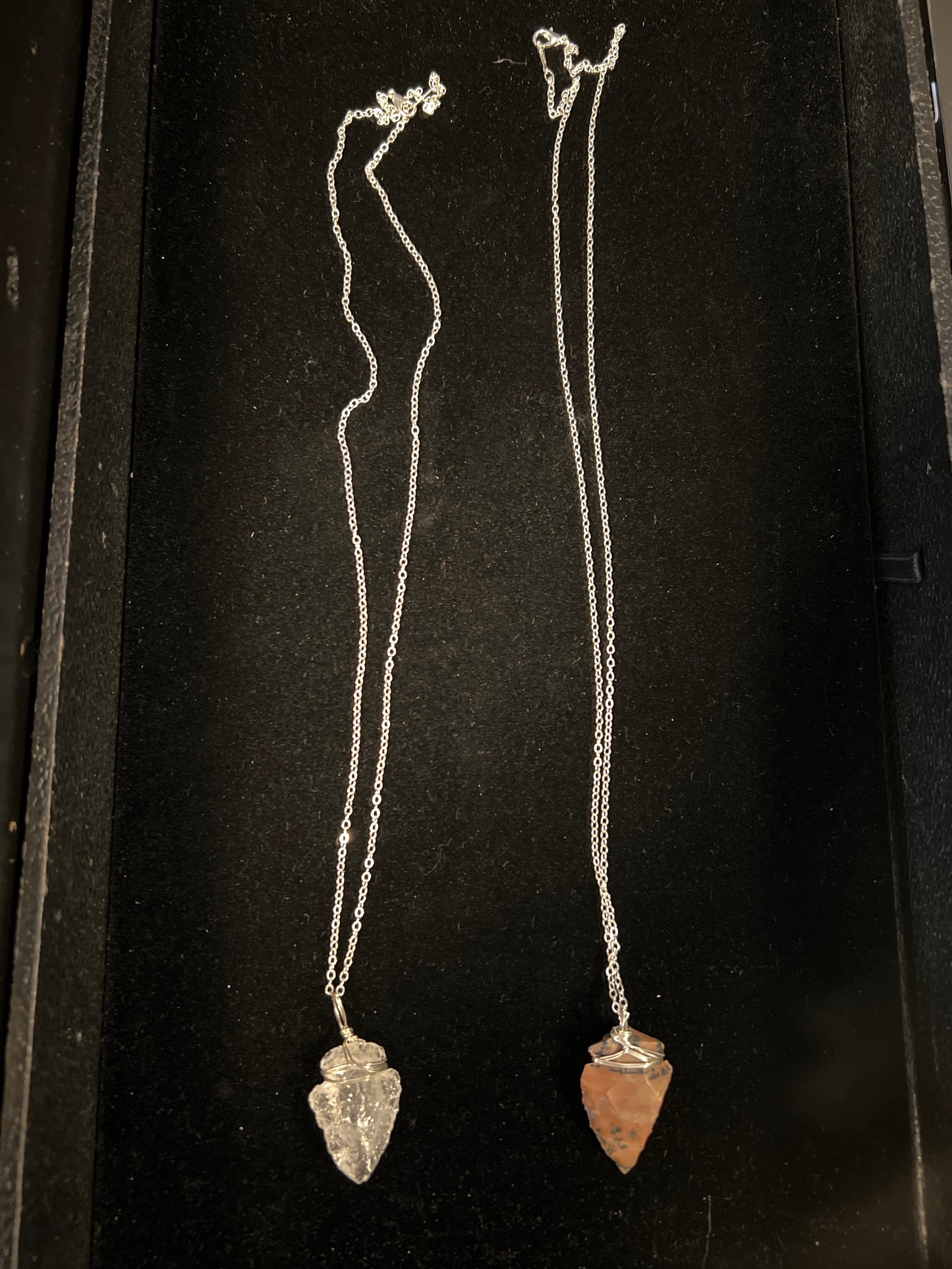 Aura Arrowhead Necklace
