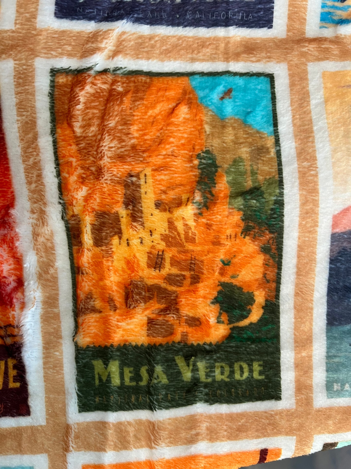 National Parks Fleece Blanket