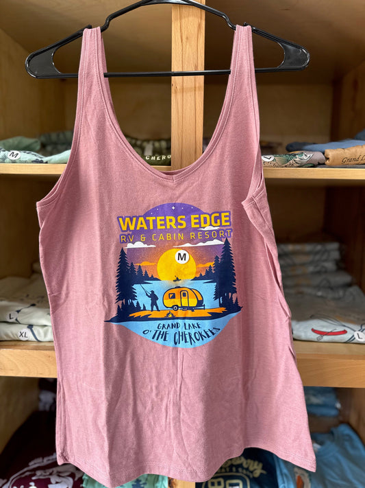 Water's Edge Logo Ladies' Tank Top