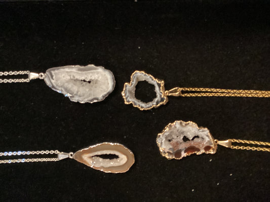 Geode Necklace