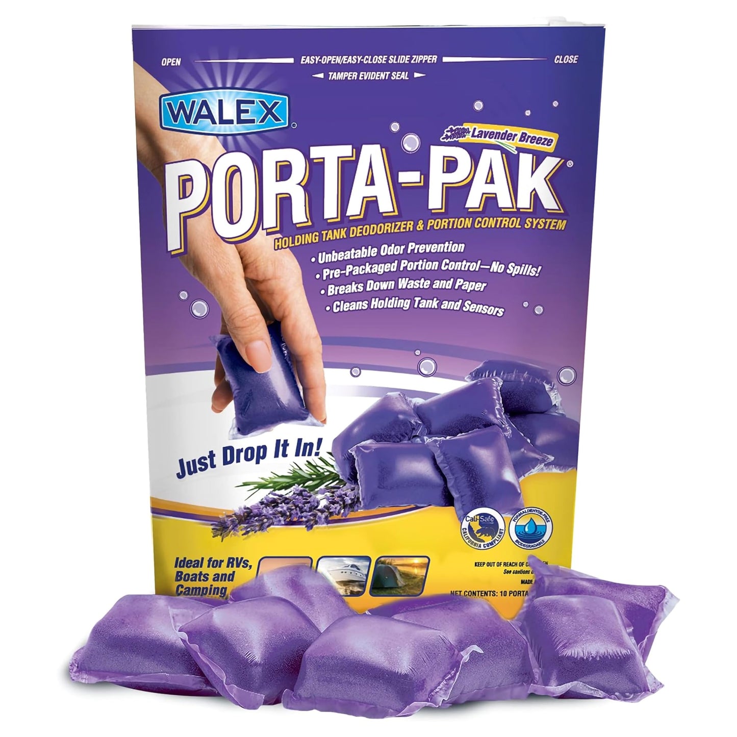 Porta Pak RV Blackwater Cleaner 10 Pack