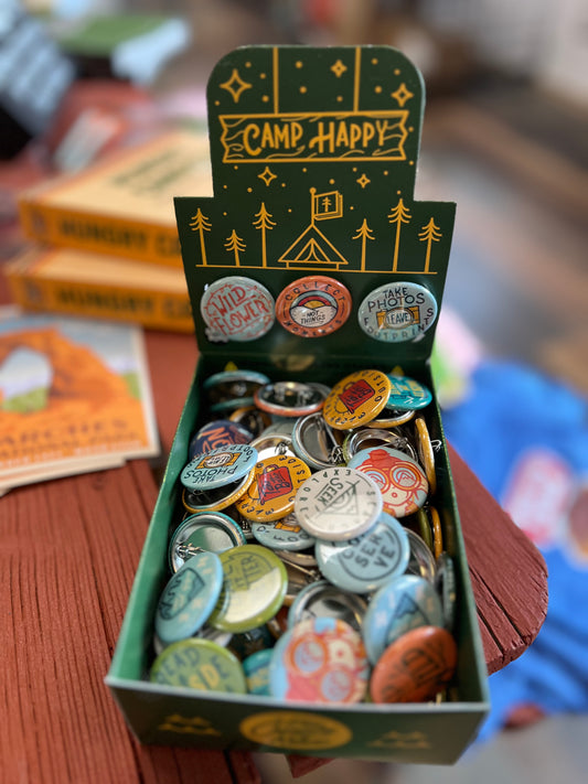Camp Happy Buttons