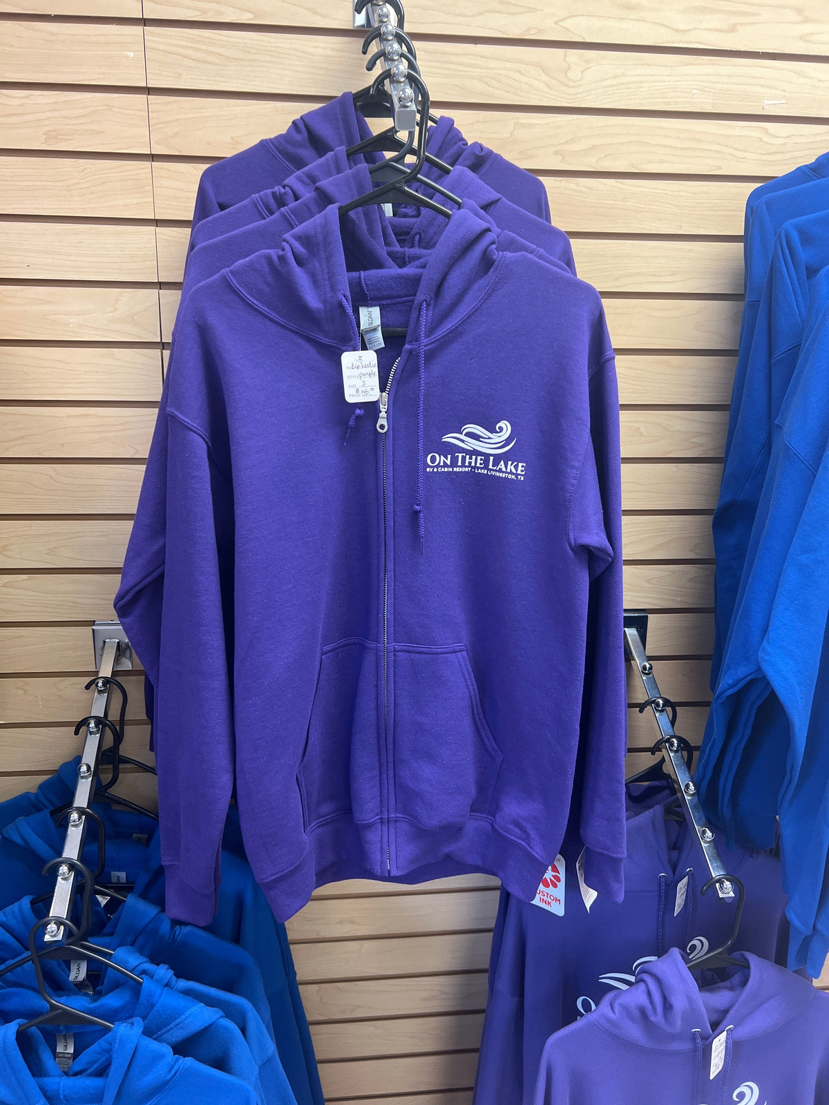 On the Lake Logo Hoodie (Zip)
